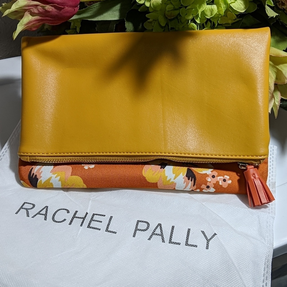 Rachel Pally Reversible Clutch in Goldenrod